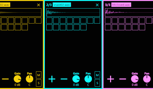 Sequencer App User Interface